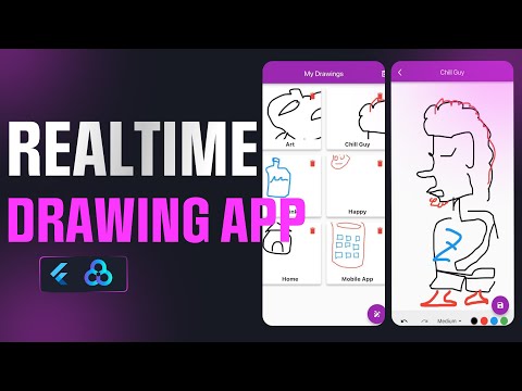 Drawing app complete with Flutter & Hive - Colorful, Undo/Redo, Brushsize