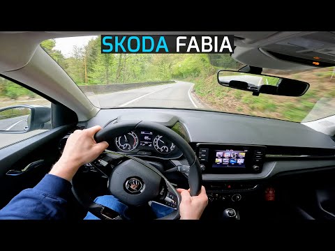 2024 SKODA FABIA 1.0 80HP POV TEST DRIVE