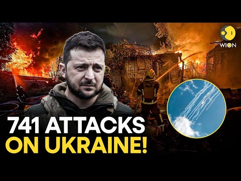 Putin Launches 741 Attacks On Ukraine In A Day! Largest Attack Yet | Russia- Ukraine War LIVE