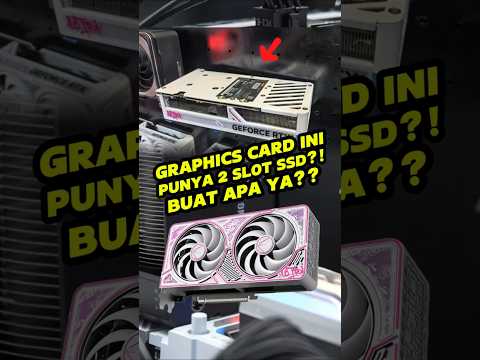 VGA Ini Punya 2 Slot SSD M.2! Buat Apa?