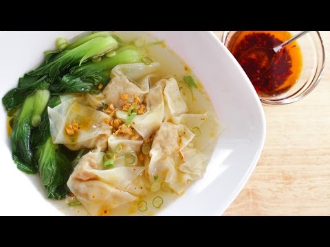 Wonton Soup เกี้ยวนำ้ - Hot Thai Kitchen - UC27C_HWo-UmKkdWGsRJZ8EA