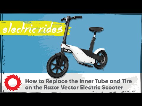 How to Replace the Inner Tube and Tire On the Razor Vector Electric Scooter