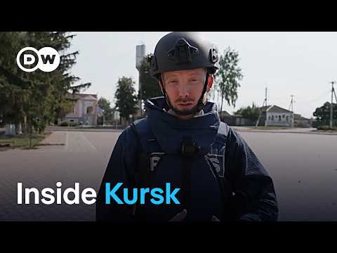 DW reporter, embedded with Ukrainian troops, travels into Ukraine-controlled Kursk region in Russia