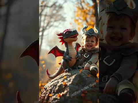 El Flato mas Épico. Mini Dragon and Toddler Viking Can't Stop Laughing 유쾌한 가스 공격!