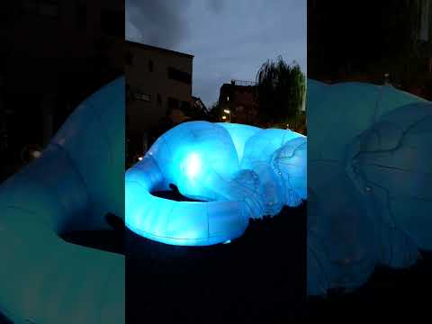 Moon Art Night in Tokyo: When mysterious art gathers in a small town