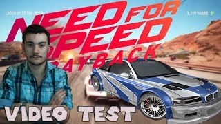 Vido-Test : NEED FOR SPEED PAYBACK: UNE POMPE  FRIC