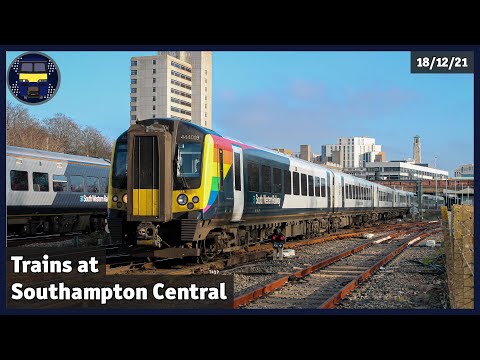 Trains at Southampton Central | 18/12/21