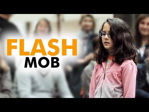 AMAZING - Flash Mob -  Started by one little girl -  Ode to Joy - UCKmkpoEqg1sOMGEiIysP8Tw