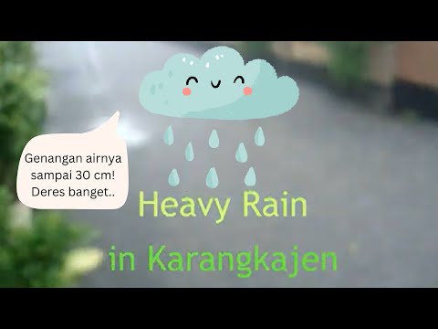 Karangkajen Under Hard Rain