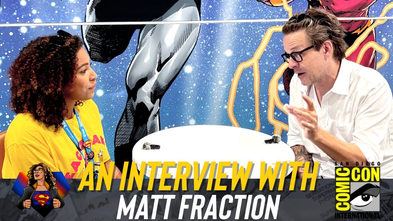 I had the pleasure of interviewing the writer of ‘Superman’s Pal Jimmy Olsen’ and upcoming ‘Batman’ writer, Matt Fraction at San Diego Comic Con this year!

We talked about his take on Jimmy Olsen,
his favourite moments from that series, how 
he has redesigned Batman and what Batman keeps in his belt!

Enjoy!

#dccomics #jimmyolsen #supermanspaljimmyolsen #dc #comics #comicbooks #interview #sdcc #mattfraction #interview #comiccon #sandiegocomiccon #batman