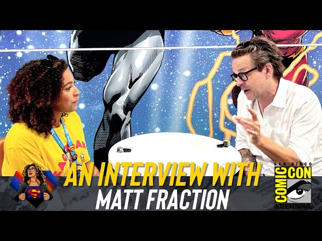 I had the pleasure of interviewing the writer of ‘Superman’s Pal Jimmy Olsen’ and upcoming ‘Batman’ writer, Matt Fraction at San Diego Comic Con this year!

We talked about his take on Jimmy Olsen,
his favourite moments from that series, how 
he has redesigned Batman and what Batman keeps in his belt!

Enjoy!

#dccomics #jimmyolsen #supermanspaljimmyolsen #dc #comics #comicbooks #interview #sdcc #mattfraction #interview #comiccon #sandiegocomiccon #batman