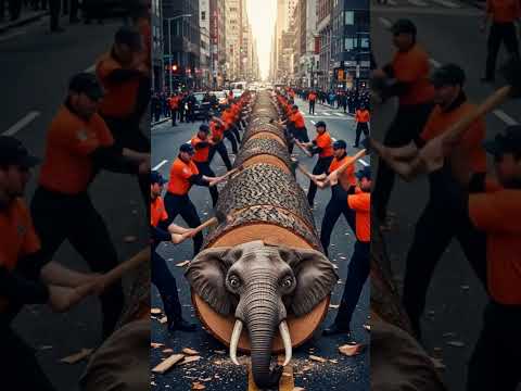 Rescue the cute Elephant and its kids! #funny #animals #shortsviral