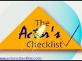 actorschecklist
