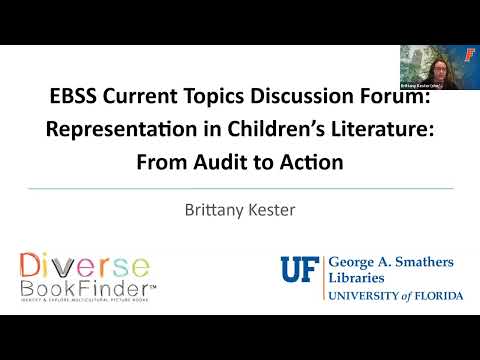 ACRL EBSS Current Topics Discussion – Representation in Children’s Literature: From Audit to Action
