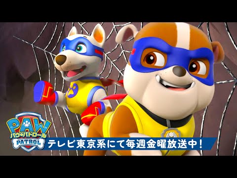 パウ・パトロール | PAW Patrolの勇敢なレスキュー＆冒険！Rubbleと一緒に 💥 90分 | テレビ東京系にて放送中