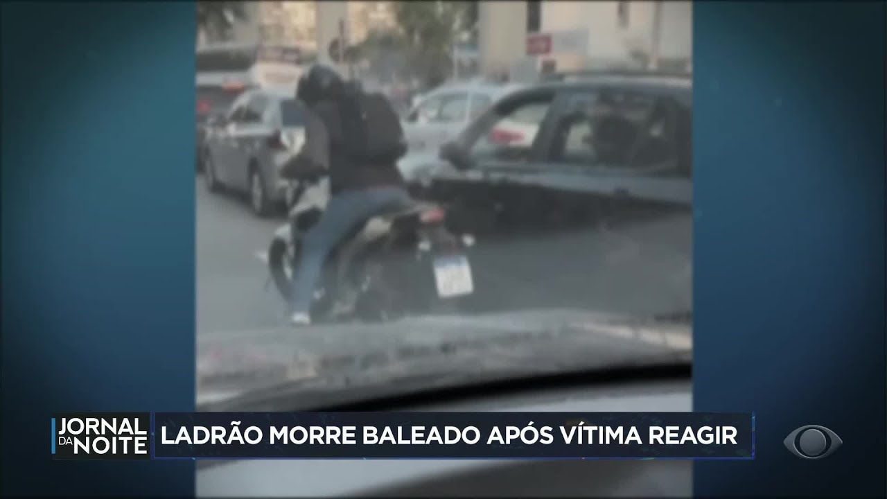 Vítima reage a assalto e mata bandido em São Paulo