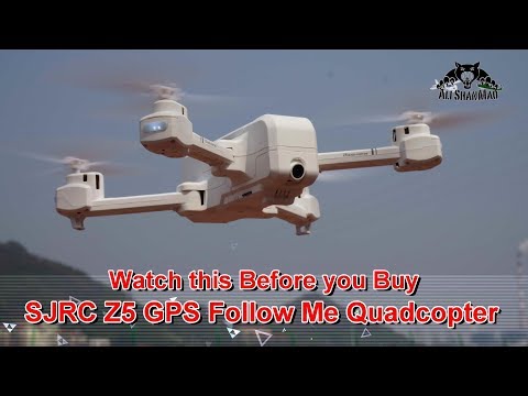 SJRC Z5 Mini Folding 5G WiFi FPV HD Camera GPS Follow me Drone - UCsFctXdFnbeoKpLefdEloEQ