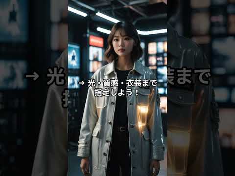 「ネオンの中で歌う未来アイドル」 #AIプロンプト #AI #chatgpt #dalle #画像生成 #shorts