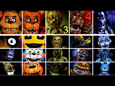 Five Nights at Freddy's 1 - 4 + Sister Location Jumpscare Simulator | FNAF Fan Game - UC3oPy4QGH5q9txrra13FjgQ