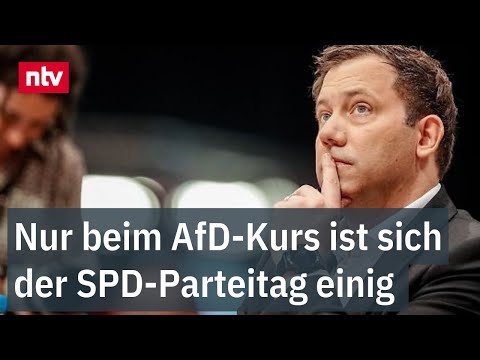 Nur beim AfD-Kurs ist sich der SPD-Parteitag einig - Experten sind skeptisch