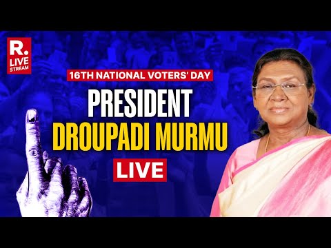 LIVE: President Droupadi Murmu Attends 16th National Voters’ Day Celebrations in Delhi