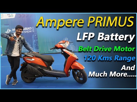 Ampere Primus Electric Scooter Review | Upcoming Electric Scooter In India 2023 | Electric Vehicles