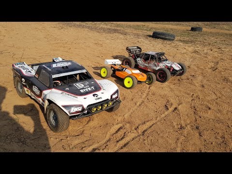 ДВС против ЭЛЕКТРО на треке ... Losi DBXL OBR, Losi 5T Brushless и Mugen MBX7Te - UCX2-frpuBe3e99K7lDQxT7Q