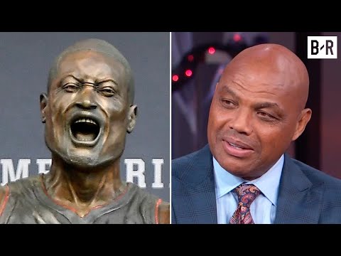 Chuck Reacts to Dwyane Wade's Statue: 'They gotta take that thing down' 😅 | Inside the NBA