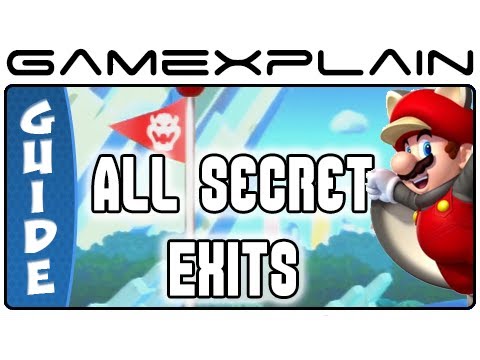 Every Secret Exit in New Super Mario Bros. U (All 12) - Guide & Walkthrough - UCfAPTv1LgeEWevG8X_6PUOQ