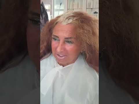 Root haircolir #color #video #short #blowup #haircut #hair #hairstyle #layerup #diyhairstyle