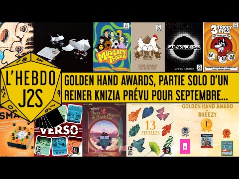 L'Hebdo #J2S du 18/06/2025 - Golden Hand Awards, 13 feuilles, Le Hobbit : Aller et retour...