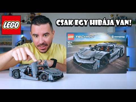 Kicsi, de SZEXI! || LEGO Technic 42173 Koenigsegg Jesko Absolut