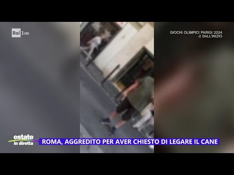 Estate in diretta. Parla l'avvocato aggredito per aver chiesto di legare il cane