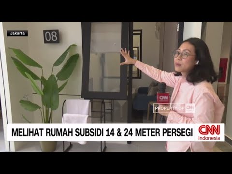 Melihat Rumah Subsidi 14 dan 24 Meter Persegi