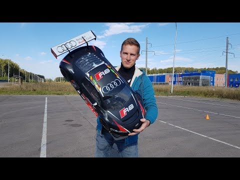 Тест-драйв БЕШЕНОЙ AUDI R8 ... 100+ км/ч. Драг против TRAXXAS XO-1 - UCvsV75oPdrYFH7fj-6Mk2wg