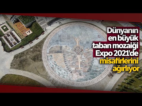 Dünyanın En Büyük Taban Mozaiği Expo 2021'de Misafirlerini Ağırlıyor
