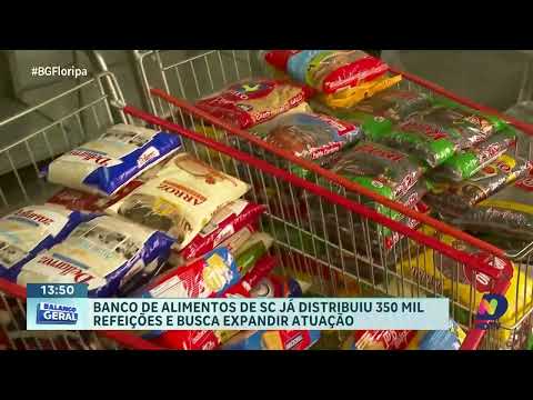 Banco de Alimentos de SC: 3 anos de sucesso e 105 toneladas arrecadadas