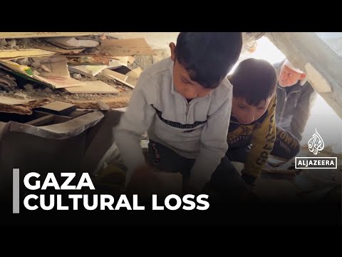 A Gaza Scholar Searches for His Destroyed Library Amid the Rubble