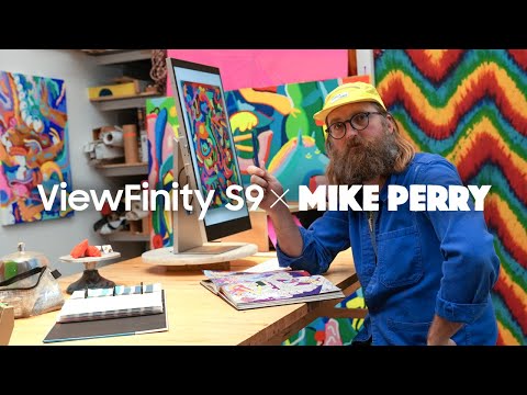 ViewFinity S9: Meet with Emmy-winning artist Mike Perry | Samsung