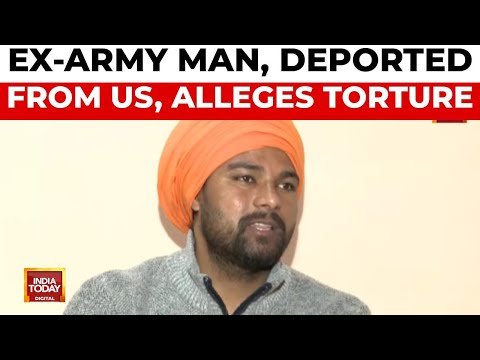 US Deportation News: Ex-Indian Army Man Alleges Torture | India Today