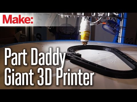 Massive 3D Printer at Maker Faire New York - UChtY6O8Ahw2cz05PS2GhUbg