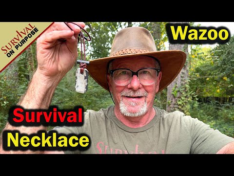 Wazoo Viking Spark Survival Necklace - An EDC Survival Kit