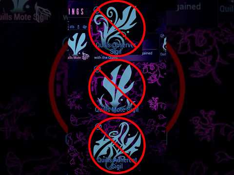 SYNDICATE SIGILS THAT ARE WORTH Picking Up Part 4! #warframe #tennocreate #fyp #fashionframe