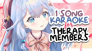 1 song karaoke for therapy tier members 【oct 2025】