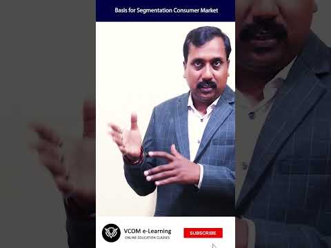 Basis for Segmentation Consumer Market - #shortvideo  - #internationalmarketing -Video@173