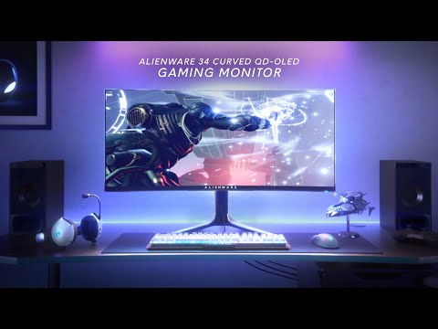 Alienware 34 Curved QD-OLED Gaming Monitor AW3423DW Product Overview