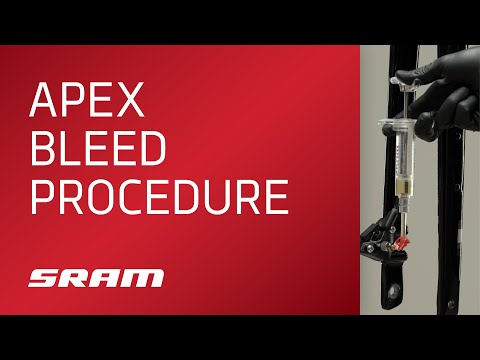 SRAM Apex Bleed Procedure