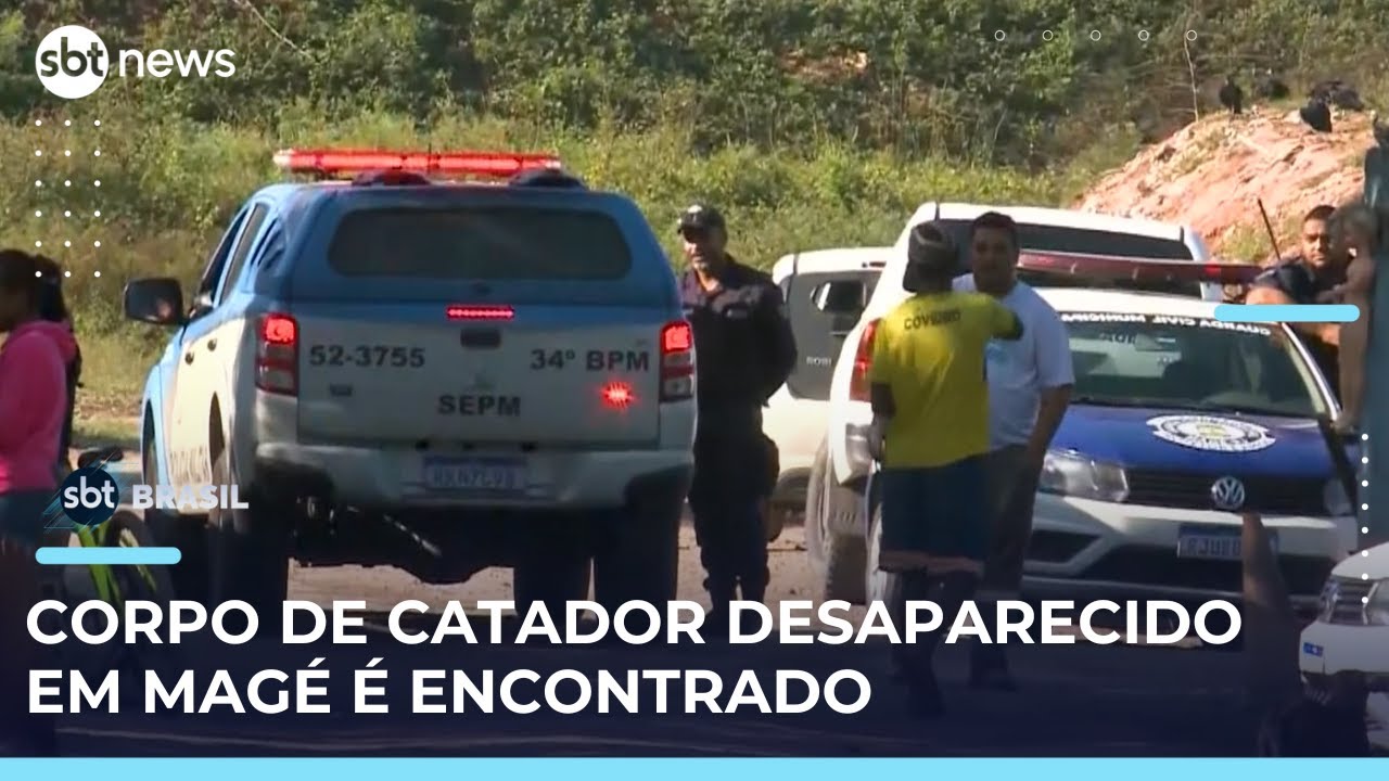 Catador de recicláveis que estava desaparecido é encontrado morto em área de mata no RJ | #SBTBrasil