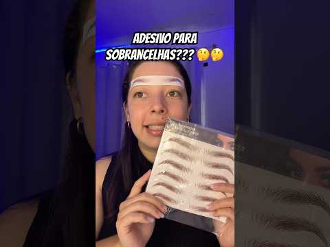 O que vocês acham? 😅 #melhorhack #testandoprodutos #maquiagem #viralshort #sobrancelhas