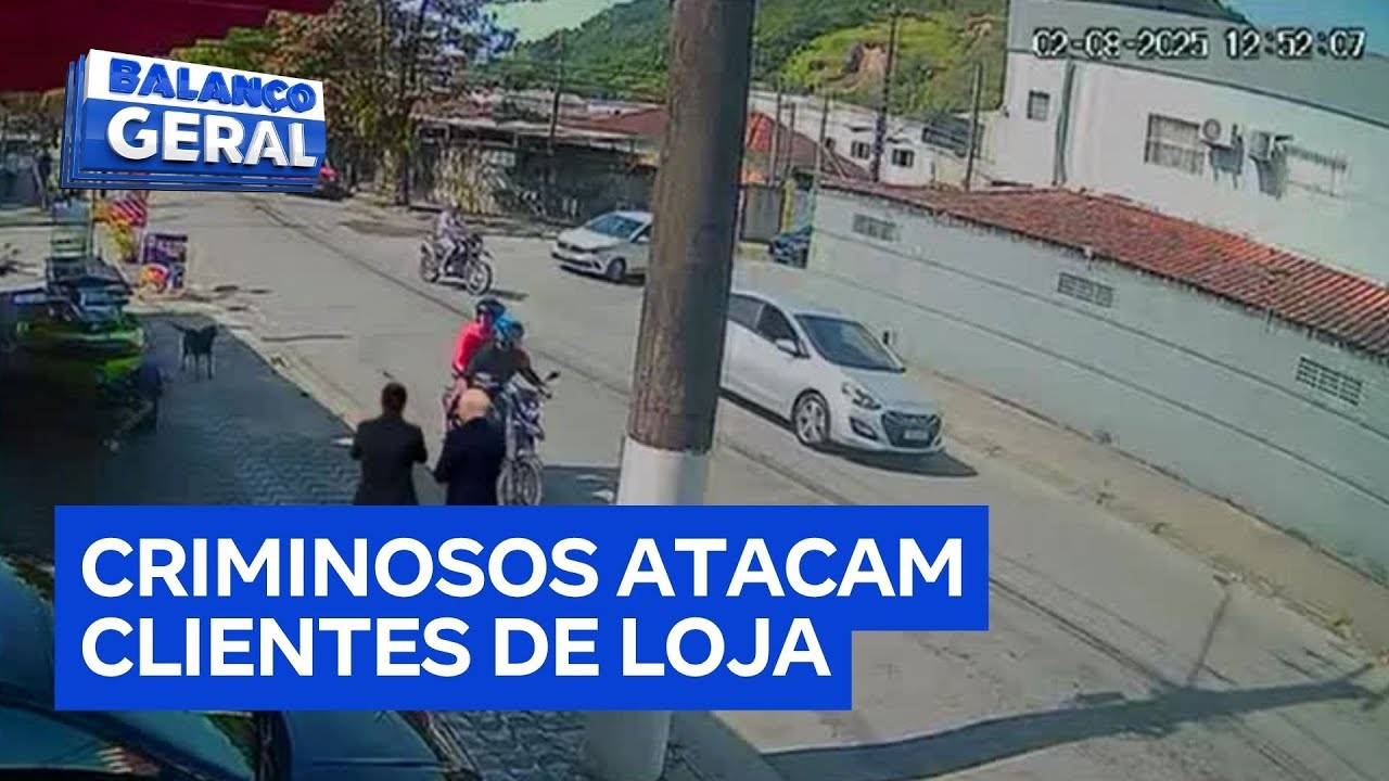 Dentro da Notícia Arma falha durante tentativa de execução e cachorro ataca criminosos